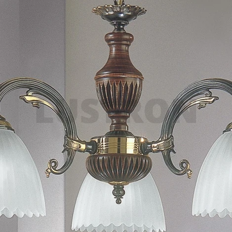 Подвесная люстра Reccagni Angelo 3510 L 3510/3 (220V, на цепи)