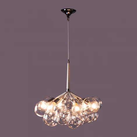 Подвесная люстра Loft IT Bunch 10048/6 White (220V, на проводе, шарики)