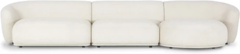 Диван Fabro ОГОГО (арт.851130), (Ткань,Букле/Белый)