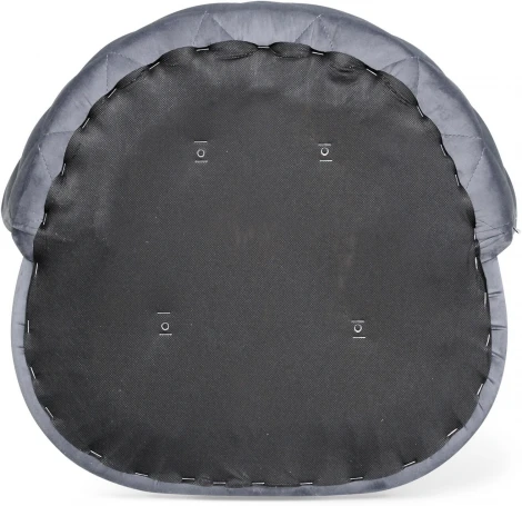 Стул барный Sheffilton SHT-ST36-3/S80 нейтральный серый/темный орех/черный