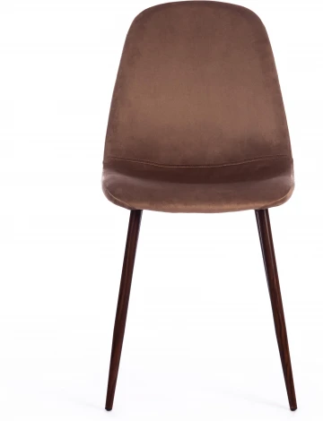 Стул BREEZE (mod. 4724) / 2 шт. в упаковке Tetchair (Вельвет,Металл/Коричневый,Орех) арт.24464