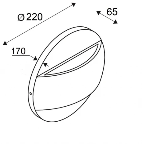 Настенный светильник уличный светодиодный Oasis Light SIDNEY LED W2096-3-3K Gr (220V, IP65)