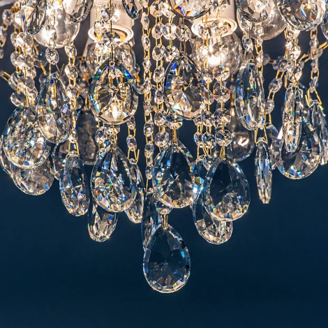 Люстра потолочная Selena 1126/6 E27*60W White/Gold