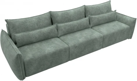 Диван прямой Лига-051 НПБ Лонг Лига Диванов (Велюр) арт.128709