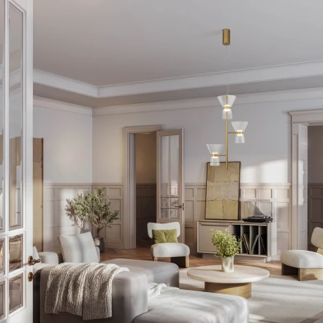 Подвесной светильник светодиодный Mantra New York 9218