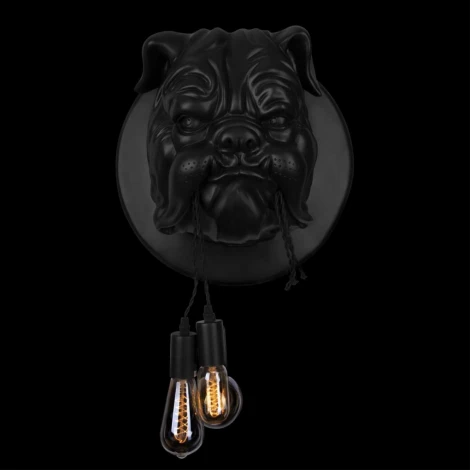 Настенный светильник Loft It Bulldog 10177 Black (220V, животные)