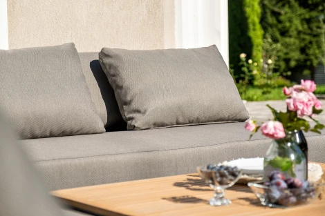 "Амальфия" трансформирующаяся лаунж-зона из алюминия, цвет графит 4SIS арт.УТ-00007469