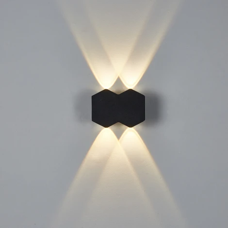 Архитектурная подсветка Escada 30004LED 30004W/01 LED*4W IP54 Black (220V)