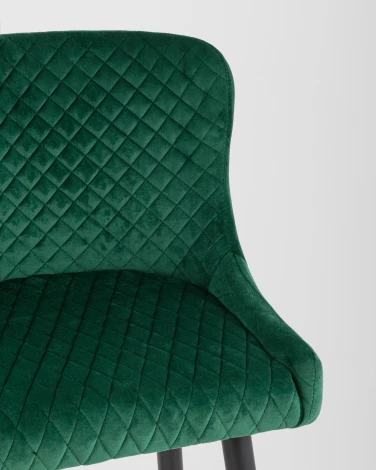 Стул барный Stool Group Ститч велюр изумрудный УТ000002263