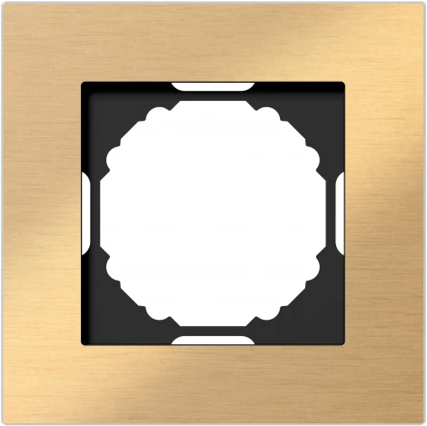 Рамка 1-я, Natural золотистый алюминий Donel A07 DEN211GA