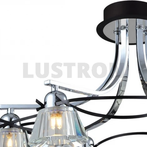 Потолочная люстра N-Light 89102 89102-6 chrome + wengue