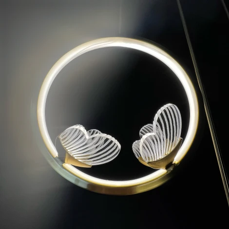 Подвесной светильник Babetta Ring 1 L320 Brass 4000К ImperiumLoft Babetta-Ring01 (186735-23) (LED, 220V, на проводе)