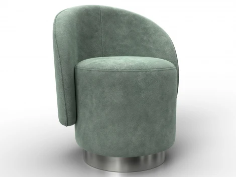 Кресло Лига-108 (Фанера,ДСП,Брус,Велюр/Зеленый) Лига Диванов 136466