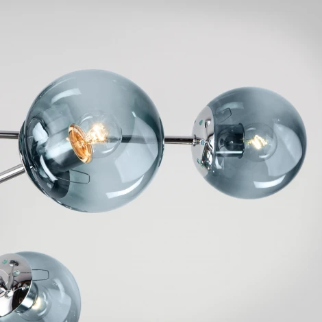 Потолочная люстра на штанге Eurosvet Ascot 30166/8 хром (220V)