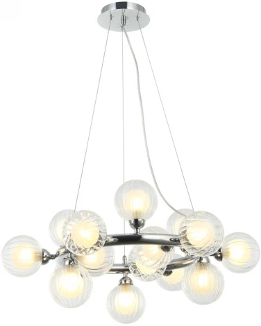 Подвесной светильник Shardin 2165/09/15P Stilfort (220V, на тросе, шарики, молекулы)