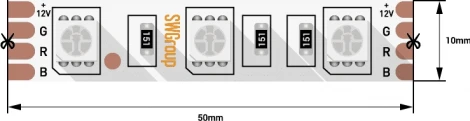 Светодиодная лента SWG SWG560 SWG560-12-14.4-RGB-M