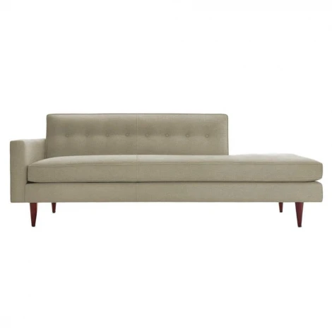 Диван Bantam Studio Sofa Светло-серый микровелюр