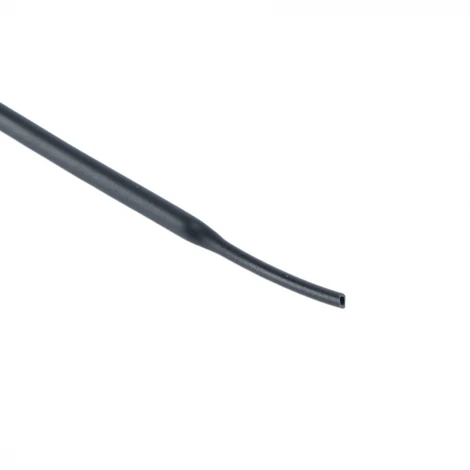 Трубка термоусадочная 100 см. (черный) Stekker 50270