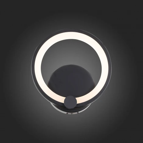 Настенный светильник ST Luce Twiddle Dimmer SL867.401.01 (регулировка яркости, LED, 220V, пульт управления, кольцо)