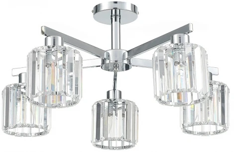 Потолочная люстра на штанге Escada 692/5P (Chrome) (220V)
