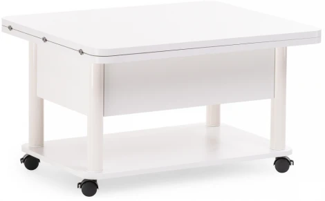 Стол-трансформер Woodville Виват белый 402953
