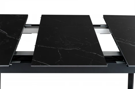 Стол Пеле раздвиж. 120-150 Керамогранит Темный Мрамор