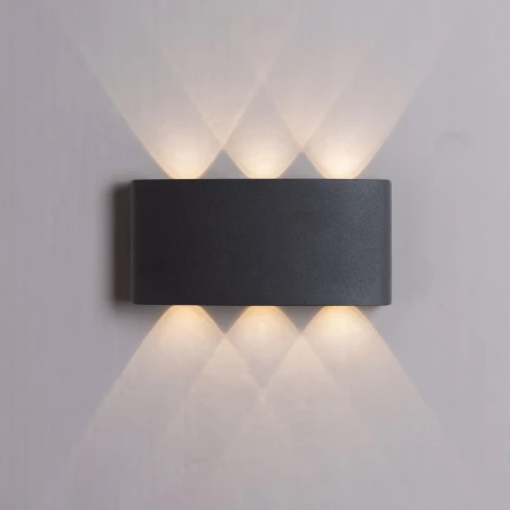Архитектурная подсветка Arte Lamp Bosto A3722AL-2BK (LED, 220V, IP54)