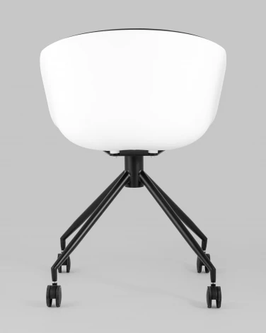 Кресло офисное LIBRA NL экокожа белый Stool Group арт.УТ000039322