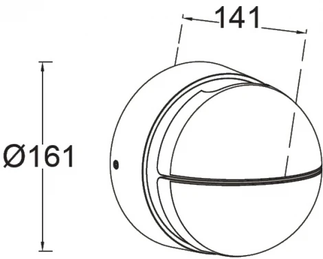 Архитектурная подсветка Oasis Light SIDNEY LED W1990