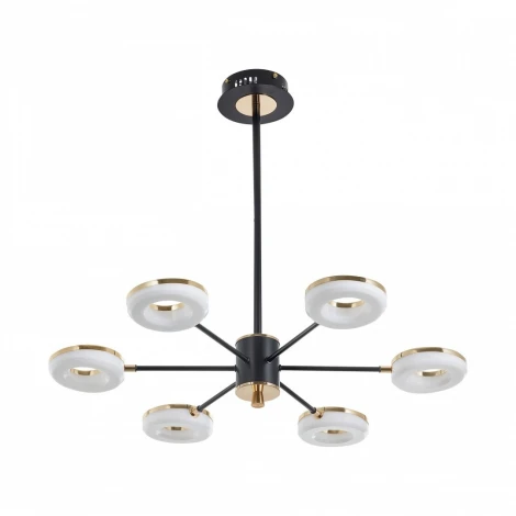 Потолочная люстра на штанге Arte Milano 277499/6 BK/GD (LED, 220V)
