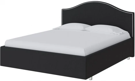 PROxSON Кровать Classic (Экокожа Черный) 80x200