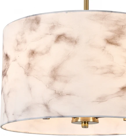 Потолочная люстра на штанге (13036/3R Brass) Indigo Venato V000580 (220V, круглые)