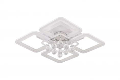 Потолочная люстра Natali Kovaltseva Cascade LED LAMPS 81157 (регулировка яркости, 220V, подвески, пульт управления)