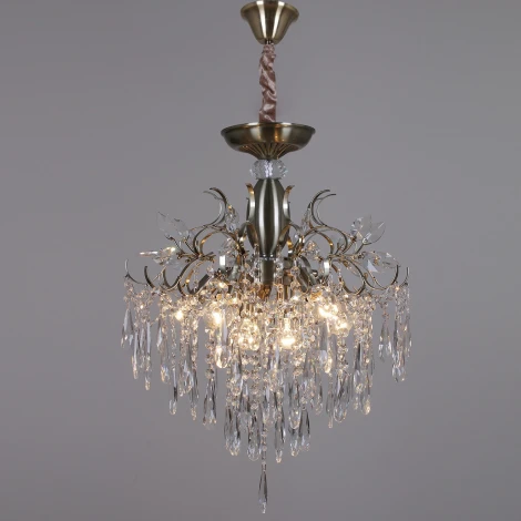 Подвесная люстра хрустальная Reluce 30300-0.3-450 AB