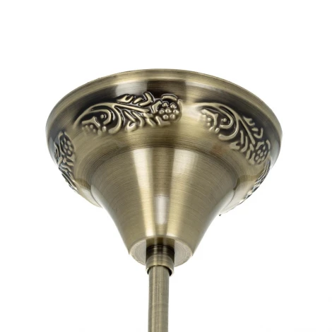 Подвесной светильник с подвесками Citilux Каир CL419125 Мозаика янтарь