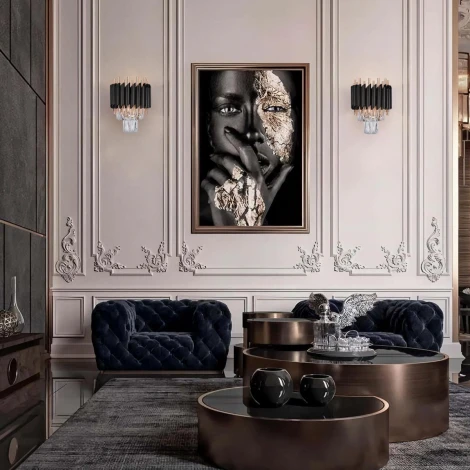 Настенный светильник Loft It Eclair 10206W (220V, хрусталь)