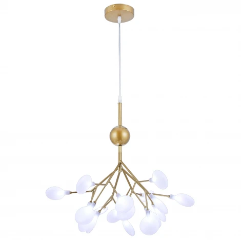 Подвесная люстра Natali Kovaltseva Grace 75124/12С GOLD SATIN