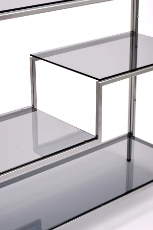 Консольный стол AllConsoles 1011-CS grey серебряный