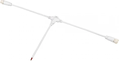 Коннектор питания ARL-MOONLIGHT-SPI/DMX-CON-POWER-T-MID-WIRE-WH (IP67 Пластик) 031466 Arlight