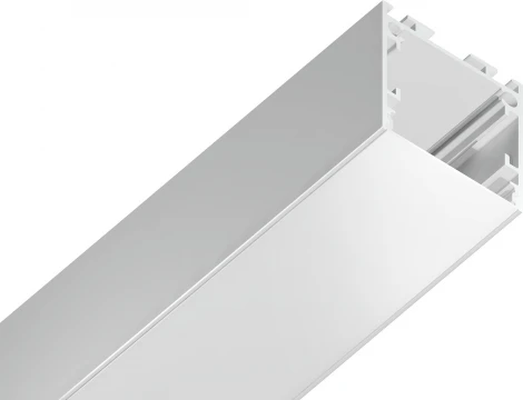 Алюминиевый профиль накладной/подвесной "Profile System" для светодиодной ленты до 23мм Ambrella Illumination GP2500WH