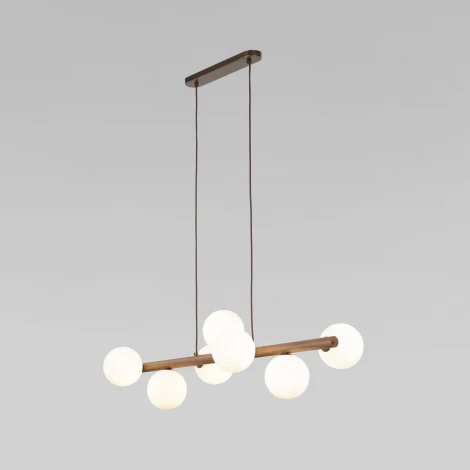 Подвесной светильник TK Lighting Estera Wood 10272 (220V, на проводе, шарики)