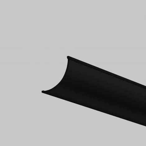 Рассеиватель для профиля 16×16 дуга, черный, 2 м Maytoni 642027