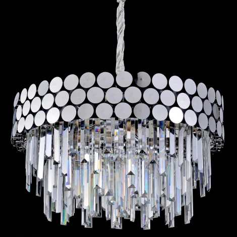 Подвесная люстра хрустальная Reluce 77378-0.3-600 CH