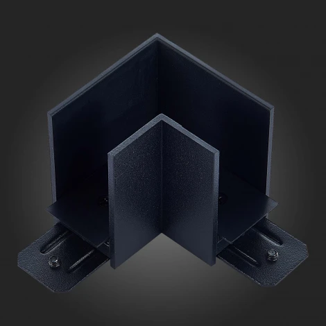 Соединитель угловой ST Luce Skyline 220 ST015.422.14.1 черный, металл