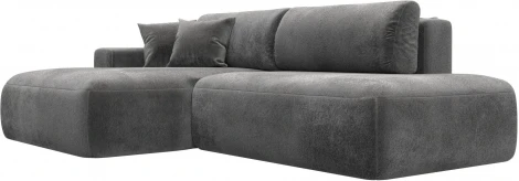 Диван угловой Лига-036 НПБ Модерн левый угол Лига Диванов (Велюр) арт.127777L