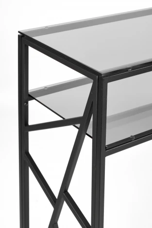 Консольный стол AllConsoles 1093-CB grey черный муар