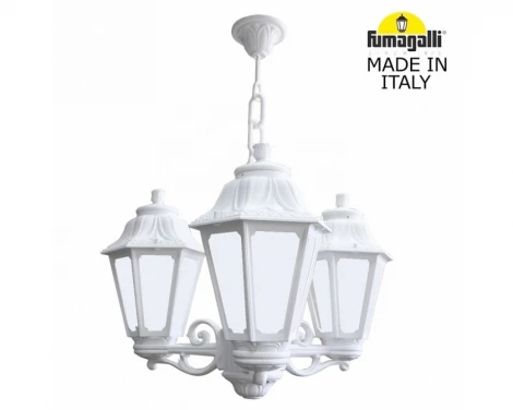 Светильник уличный подвесной Fumagalli Sichem/Rut 3L (Люстра) E26.120.S30.WYE27