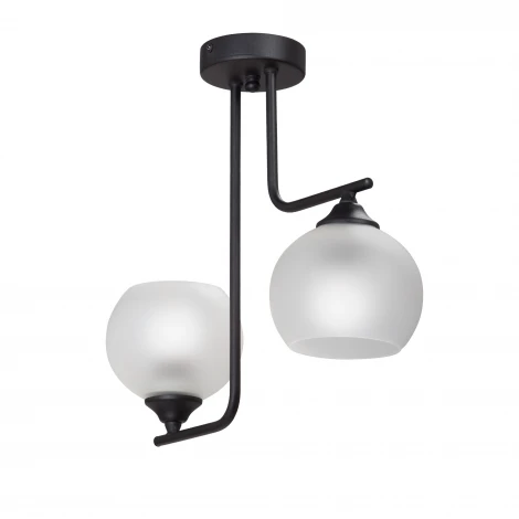 Потолочная люстра на штанге Vitaluce V4944-1/2PL (220V, шарики)