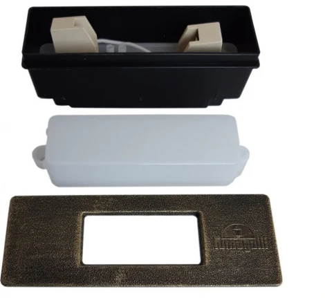 Встраиваемый светильник уличный Fumagalli Nina 6C1.000.000.BYJ1L (220V, IP55)