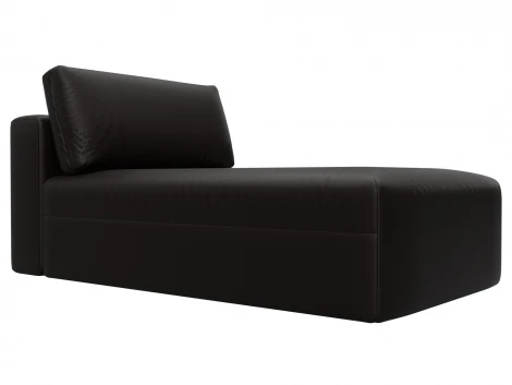 Модуль канапе Лига-060 НПБ (ЛДСП,Брус,Фанера/Пластик/Экокожа/Коричневый) Лига Диванов 130077